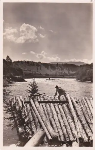 * RUMÄNIEN - Flöße auf der Bistrița