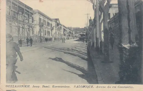 * GRIECHENLAND - Thessaloniki - Avenue du Roi Constantin