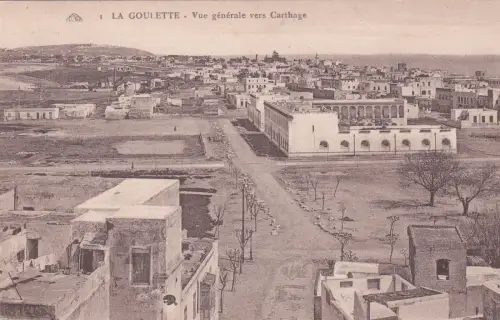 * TUNESIEN - La Goulette - Gesamtansicht Karthago