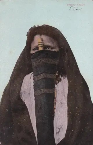 * ÄGYPTEN - Kairo - Arabische Frau 1909