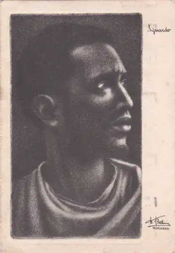 * ITALIENISCHES OSTAFRIKA - D.Bellini, Faschismus 1936 - Squardo / Look