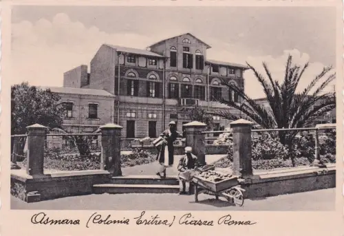 * ERITREA - Asmara - Piazza Roma