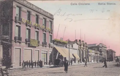 * ARGENTINIEN - Bahia Blanca - Calle Chiclana 1912