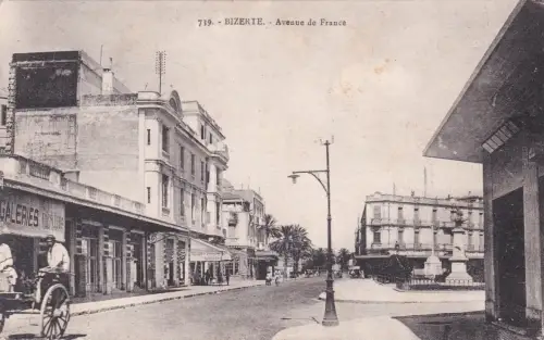 * TUNESIEN - Bizerte - Avenue de France
