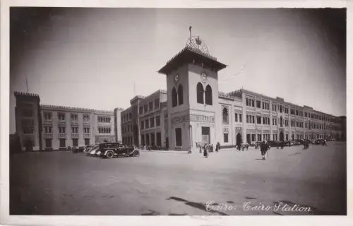 * ÄGYPTEN - Kairo - Bahnhof 1948