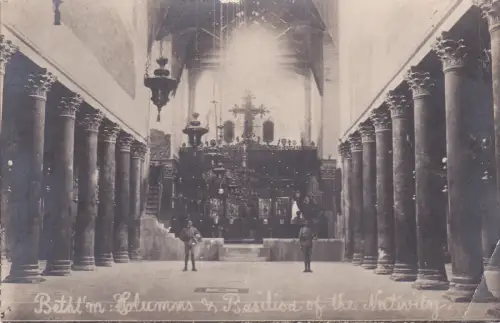 * PALÄSTINA - Bethlehem - Geburtskirche, Soldaten