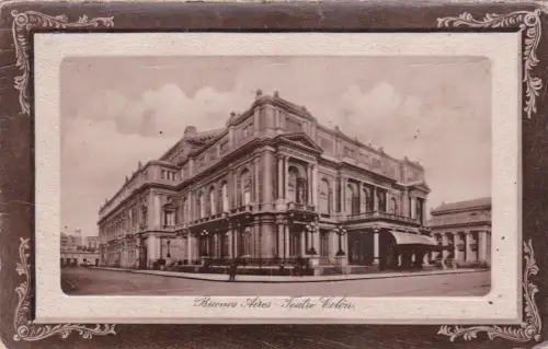 * ARGENTINIEN - Buenos Aires - Teatro Colon 1934