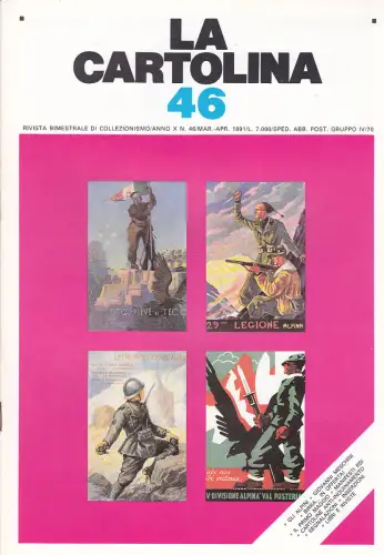 DIE POSTKARTE Nr. 46 - Zeitschrift 1991 - Alpini Meschini Bier 1. Mai RSI