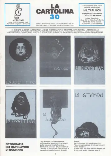 DIE POSTKARTE Nr. 30 - Zeitschrift 1988 - Bompard Metlicovitz Pfadfinder Faschismus Bücher