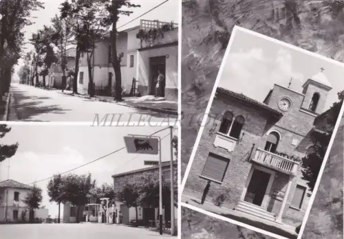 SERRUNGARINA - Pesaro, Ansichten, Benziner Foto Postkarte 1972