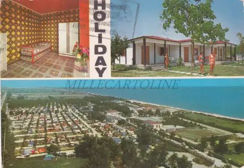PORTO S. ELPIDIO - Camping Holiday, Sidecarcross Grottazzolina, Postkarte