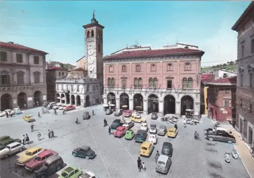 TOLENTINO - Piazza della Libertà, Foto Postkarte