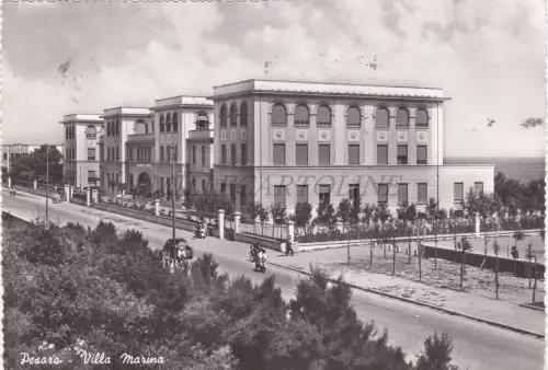 PESARO - Villa Marina, Foto Postkarte 1961
