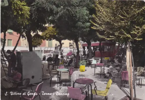 S. VITTORE DI GENGA - Thermen, Tanzen, Foto Postkarte 1969