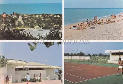 PORTO S. ELPIDIO - Feriendorf Camping 'Le Mimose', Postkarte