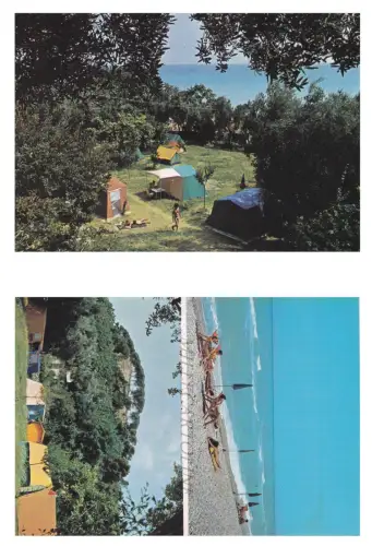 CUPRA MARITTIMA - Camping Colle dei Pini, 2 Postkarten