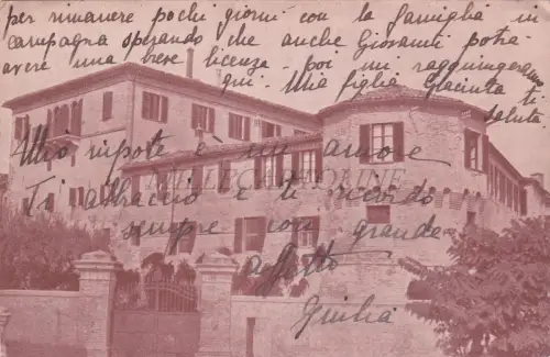 CASTELVECCHIO - Pesaro, Castello Barberini, Postkarte 1940