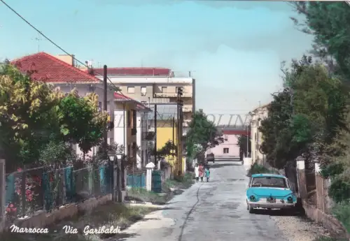 MARZOCCA DI SENIGALLIA - Via Garibaldi, Foto Postkarte 1965