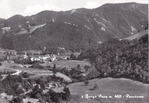 BORGO PACE - Panorama, Foto Postkarte