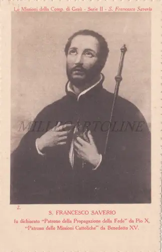 RELIGION - S. Francesco Saverio, Missionen Compagnia di Gesù, Postkarte