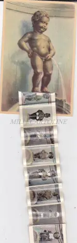 BELGIEN - Brüssel, Souvenir de Manneken-Pis, Leporello Postkarte