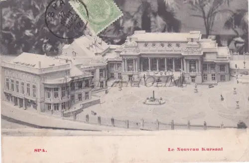 BELGIEN - Spa, Le Noveau Kursaal, Postkarte 1907