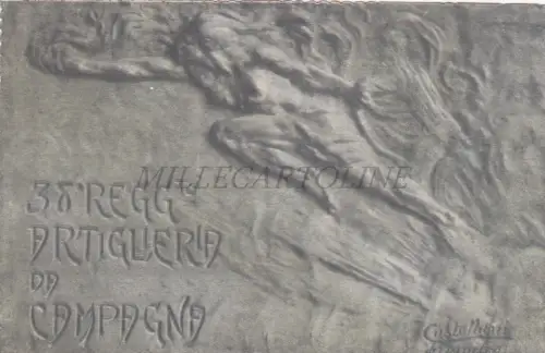 ARTILLERIE - 38. Regiment Art. Feldzug, Zensur, Feldpostkarte 1917 WWI