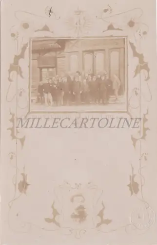 ARTILLERIE - Pulverfabrik auf der Liri, Foto Postkarte Militär