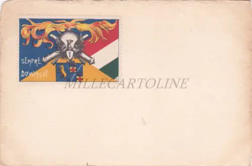 ARTILLERIE - 1. Regiment, Erinnofilo, Militärpostkarte