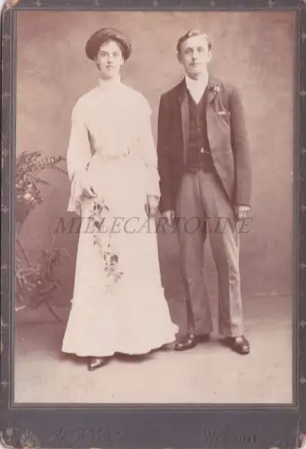 KABINETTFOTO - UK, junges Paar, W. J. Rose, Westcott