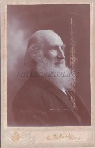 KABINETTFOTO - UK, Old Man, S. Powell, Rushden