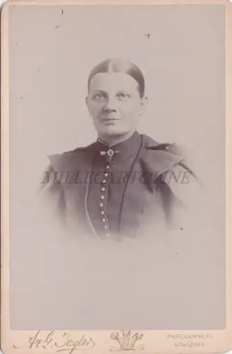 KABINETTFOTO - UK, Frau, A. & G. Taylor, Nottingham