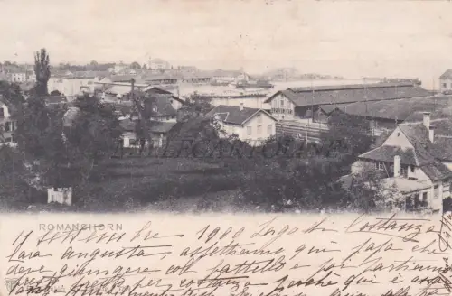 SCHWEIZ - Romanshorn, Ansicht, Postkarte 1900