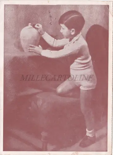 NATIONALES VERSICHERUNGSINSTITUT - Generalagentur Neapel, Postkarte