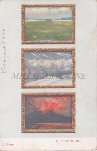 DIE TRIKOLORE - G. Molteni, Postkarte