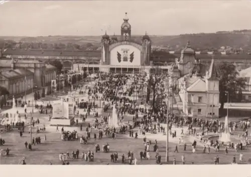TSCHECHISCHE REPUBLIK - Praha, Park Kultury a Oddechu Julia Fucika, Foto Postkarte 1956