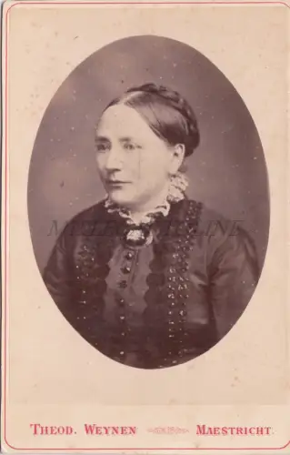 KABINETTFOTO - Niederlande, Frau, Theod. Weynen, Maestricht