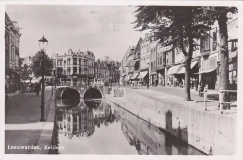 NIEDERLANDE - Leeuwarden, Kelders, Foto Postkarte 1952