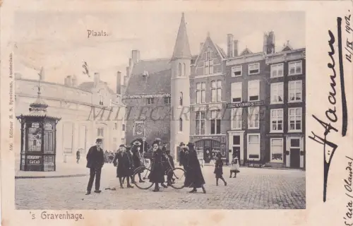 NIEDERLANDE - Den Haag, 's Gravenhage, Plaats, Postkarte 1902