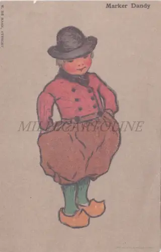 NIEDERLANDE - Utrecht, Marker Dandy, Postkarte 1900