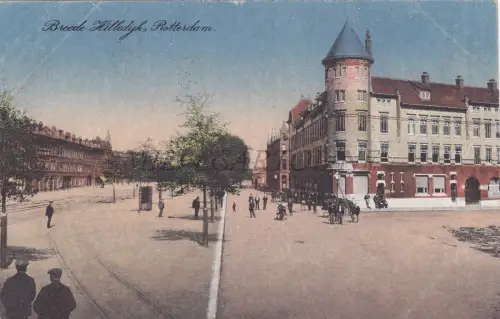 NIEDERLANDE - Rotterdam, Breede Hilldijk, Postkarte