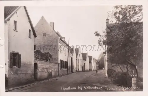 NIEDERLANDE - Valkenburg, Typisches Dorfgesicht, Foto-AK 1951