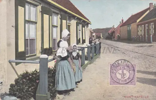 NIEDERLANDE - Westkapelle, Ansicht, Postkarte
