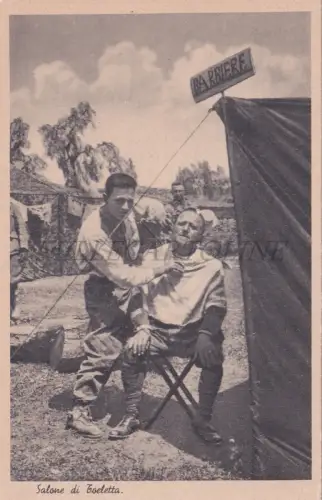ÄTHIOPIEN - Toilettensalon, Barbier, Postkarte