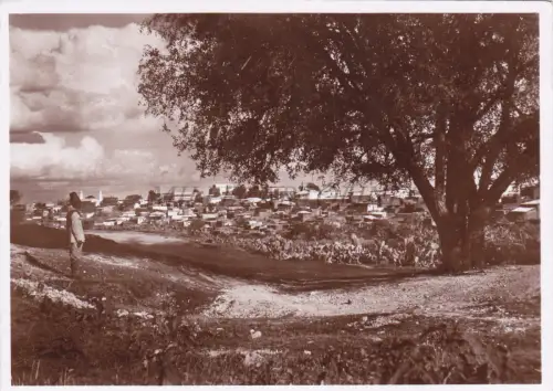 ÄTHIOPIEN - Harar, Panorama, Foto Postkarte