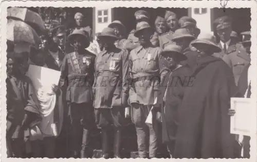 ÄTHIOPIEN - Ficcé Fiche, Mascal, Cali e Tomaselli Foto Postkarte, dekorierte Kleidungsstücke