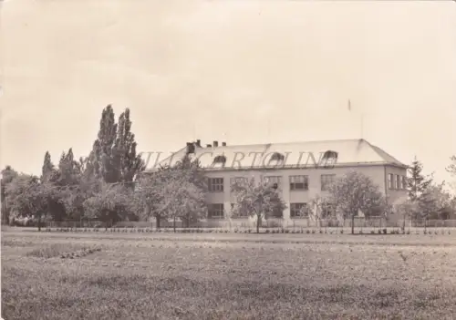 TSCHECHIEN - Moravska Nova Ves, Zakladni Devitileta Skola, Foto Postkarte