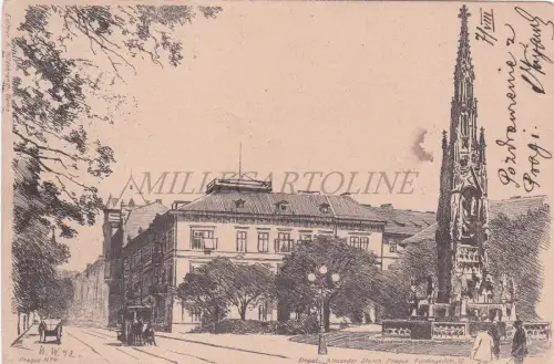 TSCHECHISCHE REPUBLIK - Praha, Ansicht, N.W. 98, AK 1900 Alexander Storch
