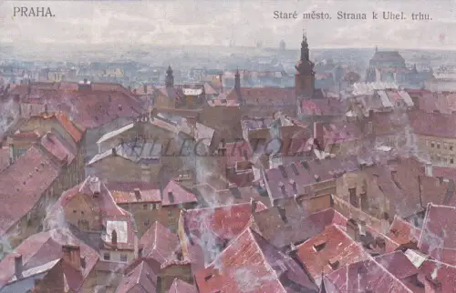 TSCHECHISCHE REPUBLIK - Praha, Stare mesto, Strana k Uhel. trhu, Postkarte