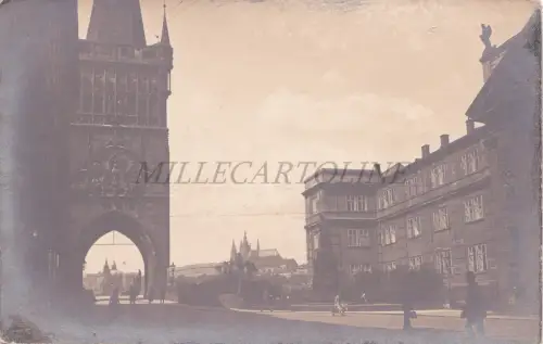 TSCHECHIEN - Praha, Karlsbrucke, Echtfoto Postkarte